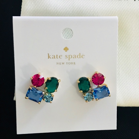 kate spade Jewelry - 💖SALE💖 NWT Kate Spade multicolor cluster studs